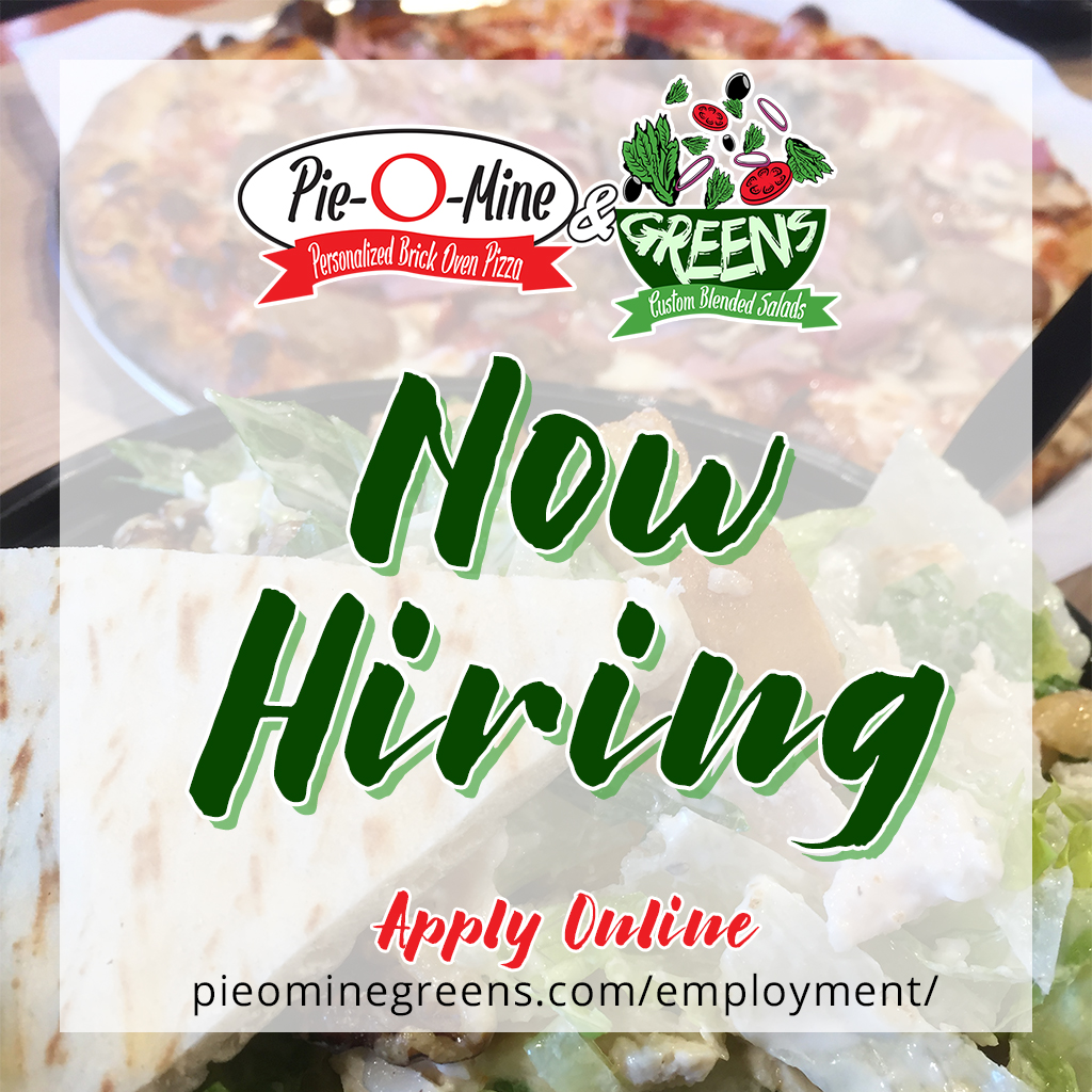 You are currently viewing Pie O Mine Greens – Now Hiring